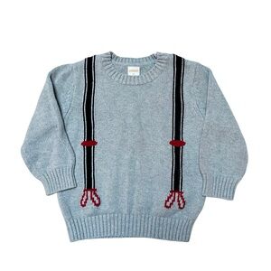 Gymboree Knit Suspender Sweater size 2T